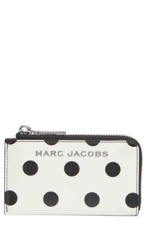 Tarjetero pequeño con cremallera Spots
