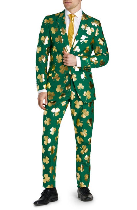 Juego de esmoquin de 3 piezas Mr. Clover (regular y grande)