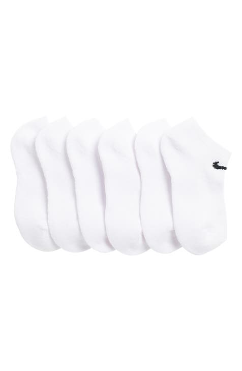 Pack de 6 calcetines invisibles con cojín de malla para niños (niño grande)