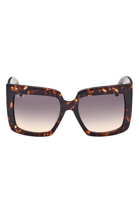 Gafas de sol cuadradas degradadas de 54 mm