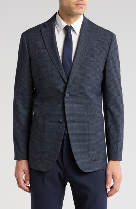 Abrigo deportivo a cuadros