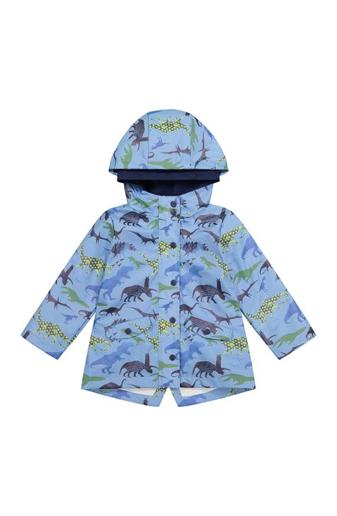 Chaqueta impermeable 2 en 1 para niños pequeños (niños pequeños y niños pequeños)