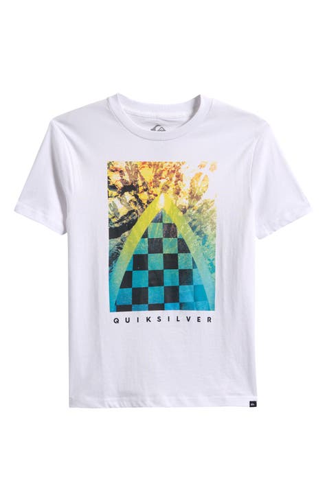 Camiseta gráfica Checker Channel para niños (niño grande)