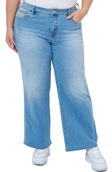 Vaqueros holgados tipo zapatilla (Plus)