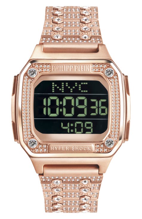 Reloj con pulsera Hyper $hock Square, 44 mm