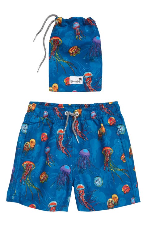 Bañadores de medusa para niños (niño pequeño, niño pequeño y niño grande)