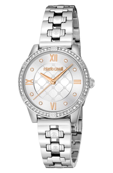 Reloj pulsera cuarzo cristal, 30mm