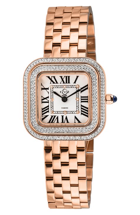 Reloj brazalete suizo Bellagio Diamond, 30mm