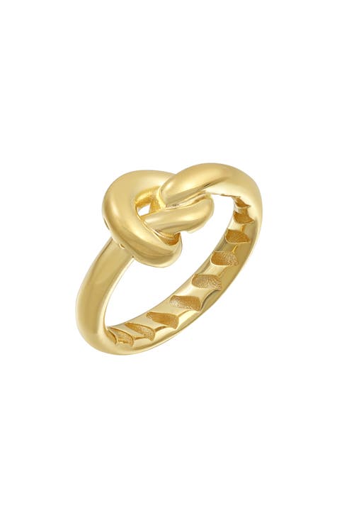 Anillo Top Knot de oro de 14 quilates (Exclusivo Nordstrom)