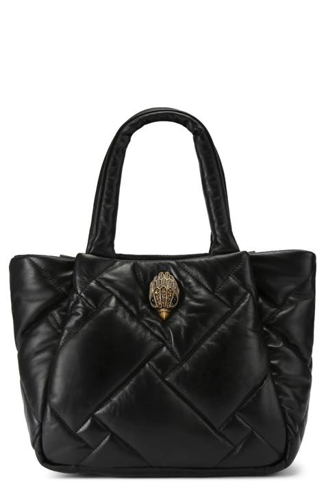 Bolso shopper mediano de piel acolchada Kensington Puff