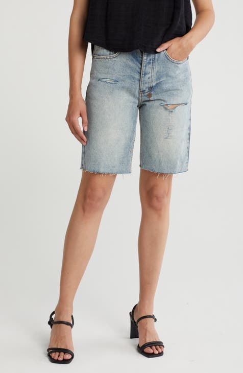 Bermudas Brooklyn Ripped Denim (Denim)