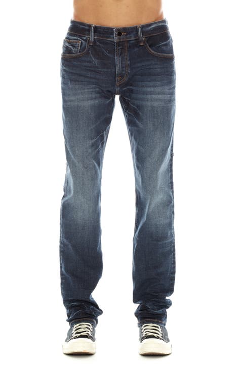 Jeans Mero Slim Fit de mezcla de algodón elástico