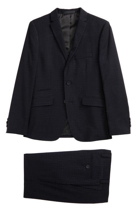 Traje a cuadros para niños (niño grande)