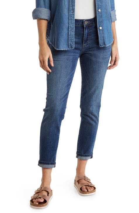 Vaqueros de pierna recta con tobillo Katy (North Coneflower)