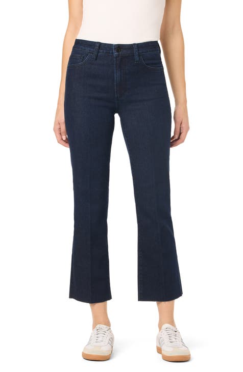 Jeans con corte tipo bota y corte tobillero de cintura alta