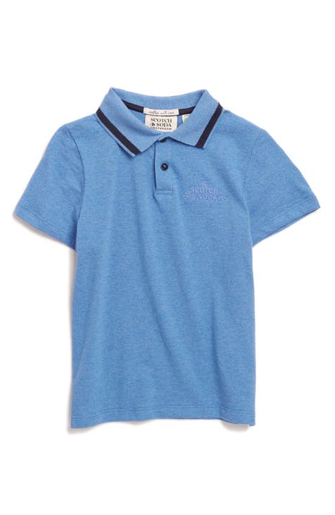 Polo Lavado con Piqué para Niños (Big Kid)