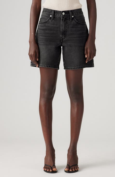 94 pantalones cortos de mezclilla holgados hasta la mitad del muslo (Wandering Spirit Clean)