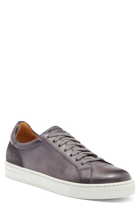 Sneaker de piel gris (Hombre)