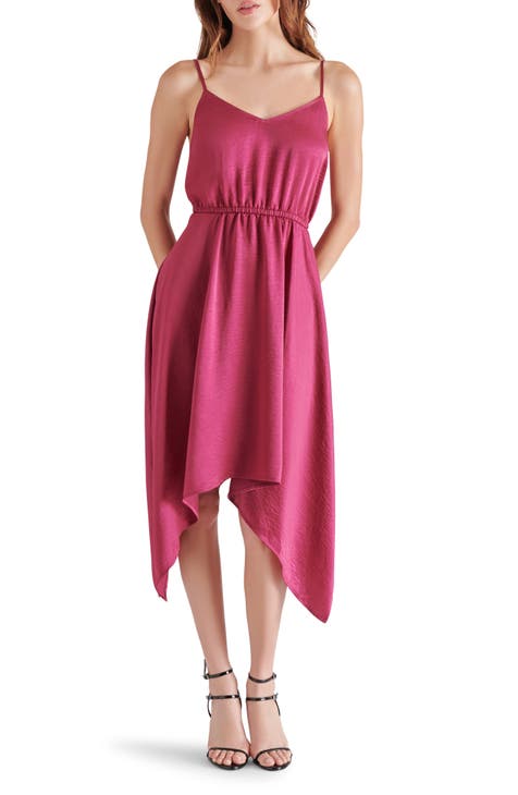 Vestido midi asimétrico