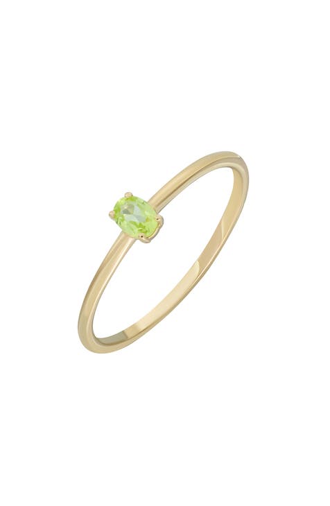 Anillo de piedras preciosas de oro de 14 quilates (Exclusivo Nordstrom)