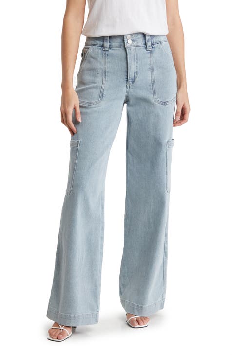 Vaqueros de pernera ancha y cintura alta de AB Tech