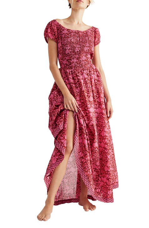 Vestido largo ultravioleta