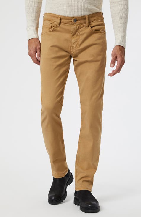 Jeans Marcus Slim Fit Straight Leg (Sarga Dijon Luxe)