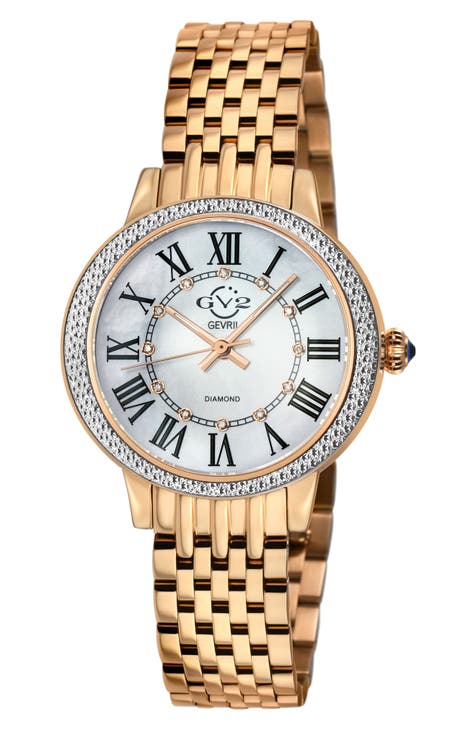 Astor III Reloj Pulsera Suizo Diamante, 34mm - 0.06 ctw
