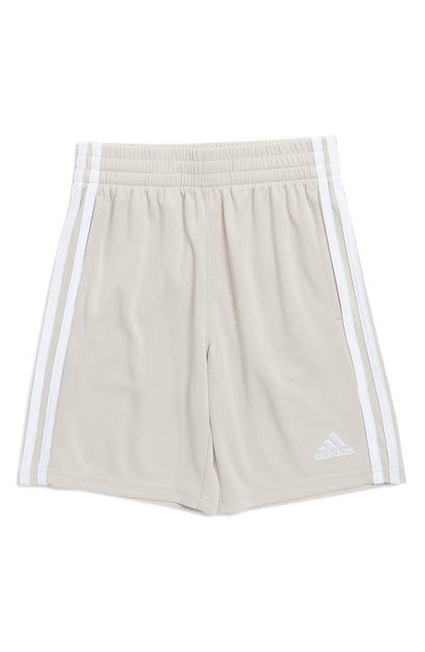 Pantalones cortos de malla de 3 rayas para niños (niño grande)