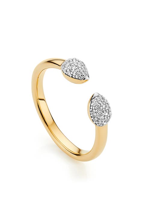 Anillo apilable de diamantes Fiji Bud (Exclusivo Nordstrom)