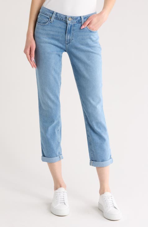 Vaqueros cortos de cintura alta con puños Brigitte (Oceane)