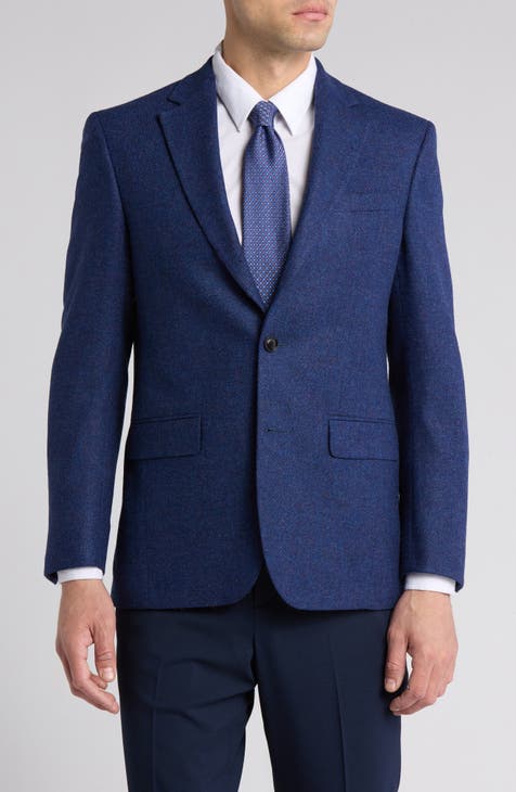 Abrigo deportivo de lana liso Jarrow