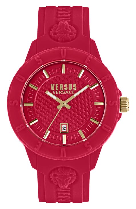 Reloj Versus Tokyo con correa de silicona, 43 mm