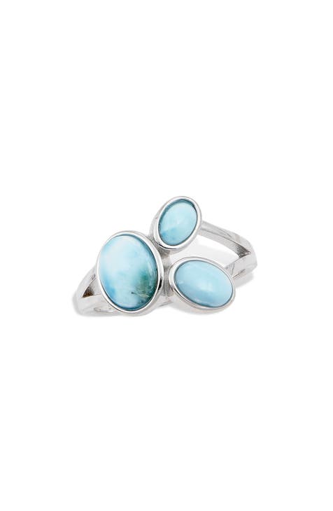 Anillo Larimar
