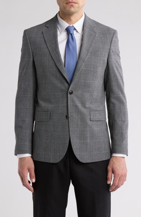 Abrigo deportivo de corte slim Jarrow a cuadros