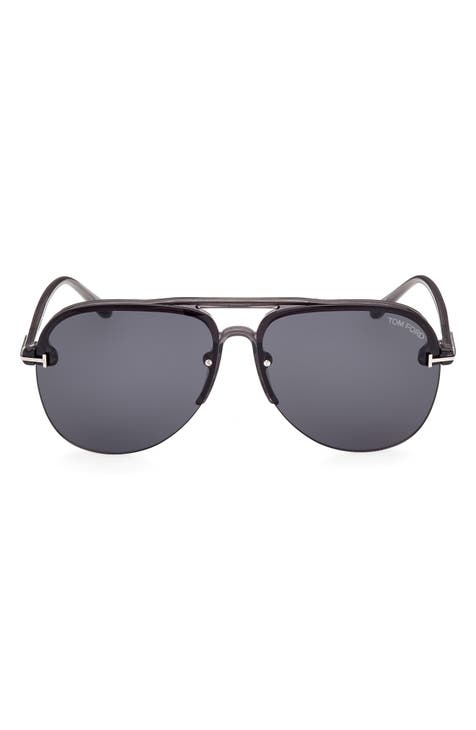 Gafas de sol de aviador oversize Terry 62 mm