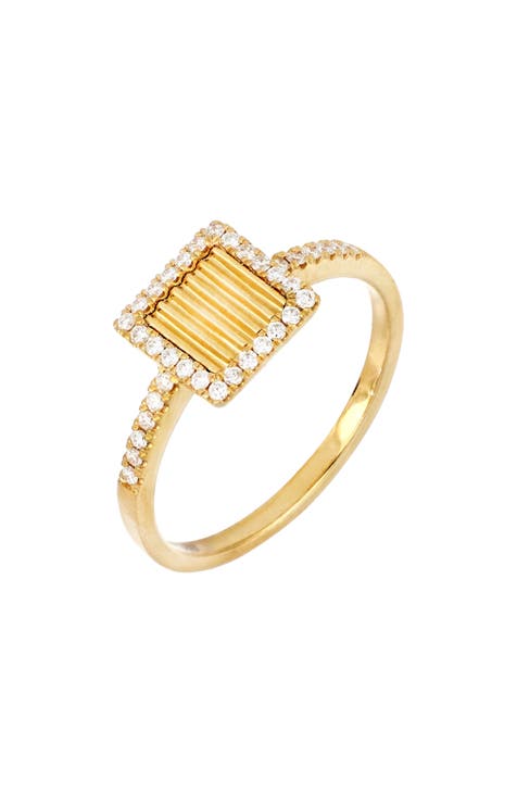 Anillo Halo de Diamantes Cleo (Exclusivo Nordstrom)