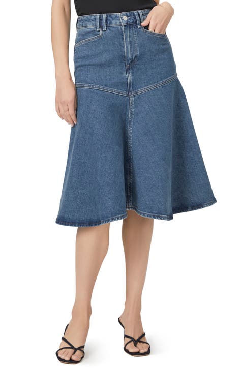 Falda vaquera acampanada Alice