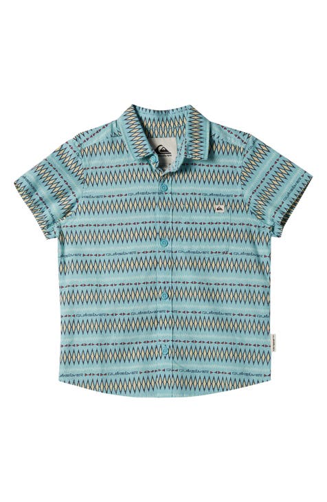 Camiseta tejida de manga corta Vibrations para niños pequeños (niños pequeños y niños pequeños)