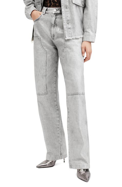 Vaqueros Mia Carpenter (plateados recubiertos)