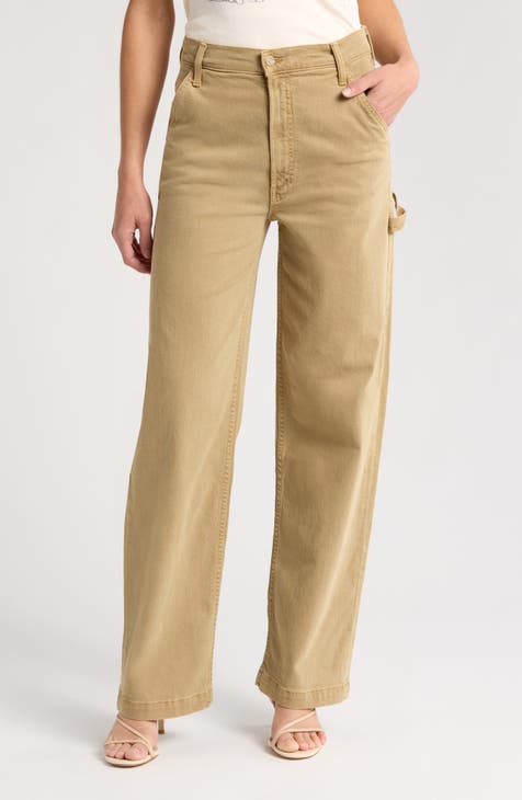 Vaqueros de pierna ancha Sneak de The Stud Finder (Prairie Sand)