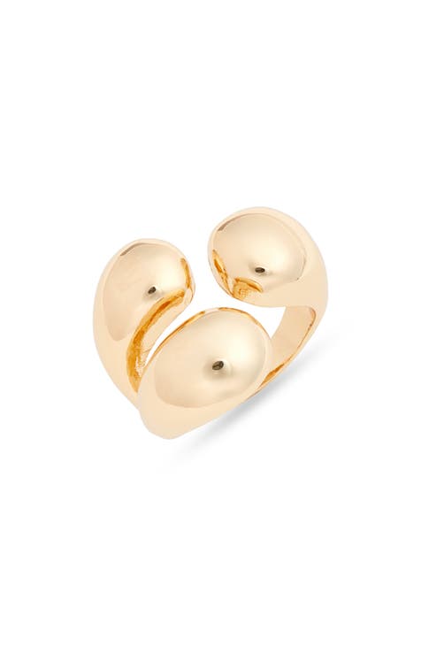 Anillo Triple Orb Puffy