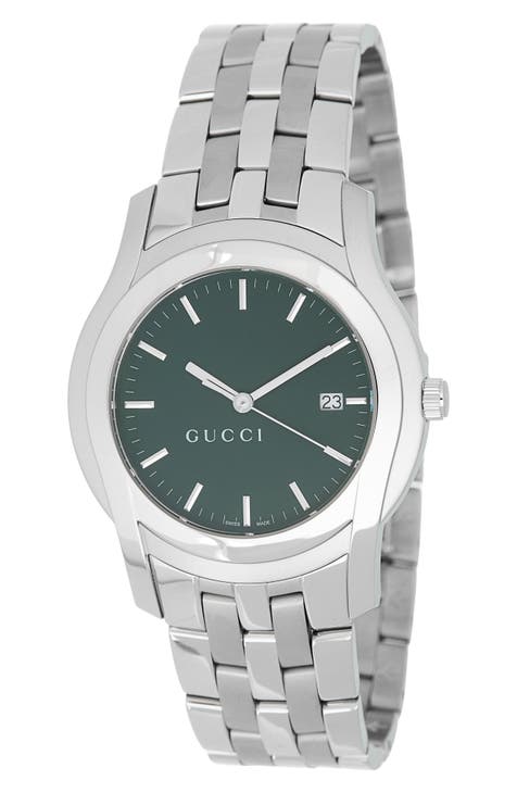 5505 Reloj de pulsera de acero inoxidable, 42 mm