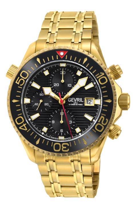 Reloj cronógrafo automático suizo Hudson Yards, 43 mm