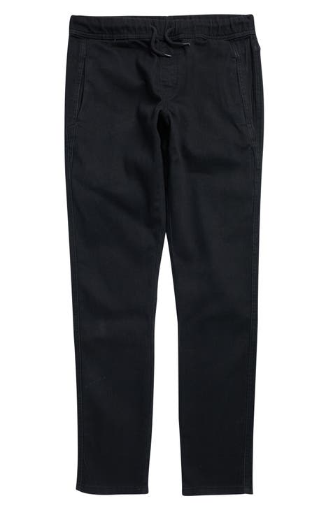 Joggers de punto liso para niños (niño grande)