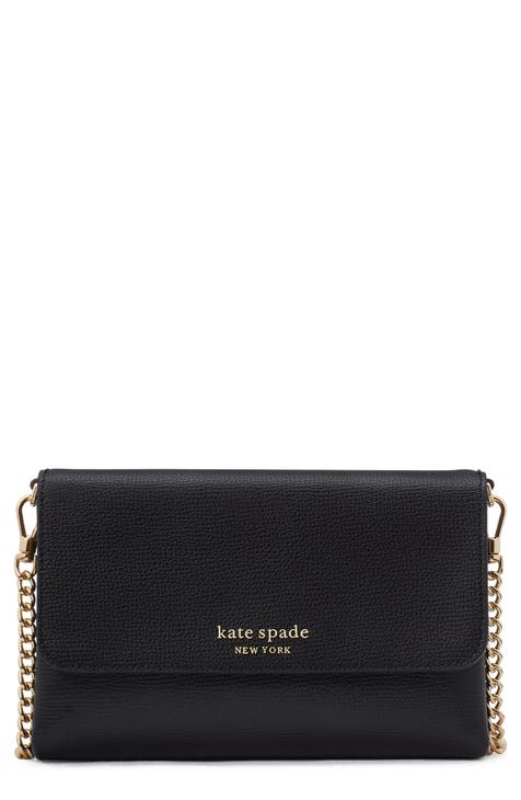 cartera de piel carlyle con cadena