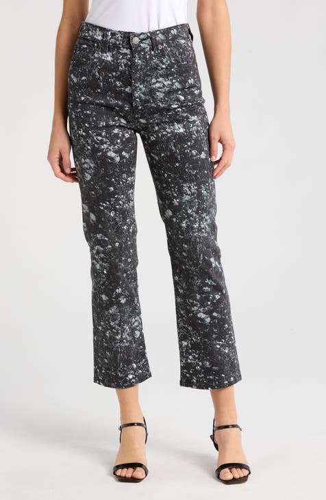 Vaqueros cortos de pernera recta y cintura alta Alexxis