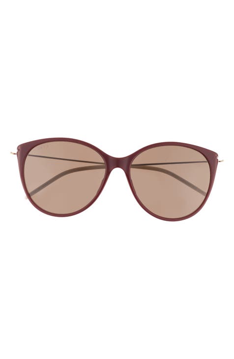 Gafas de sol redondas de moda de 58 mm