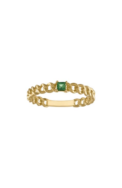Anillo de esmeralda