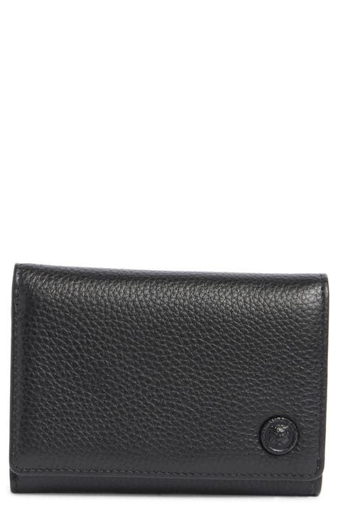 Cartera con placa y logotipo de tigre